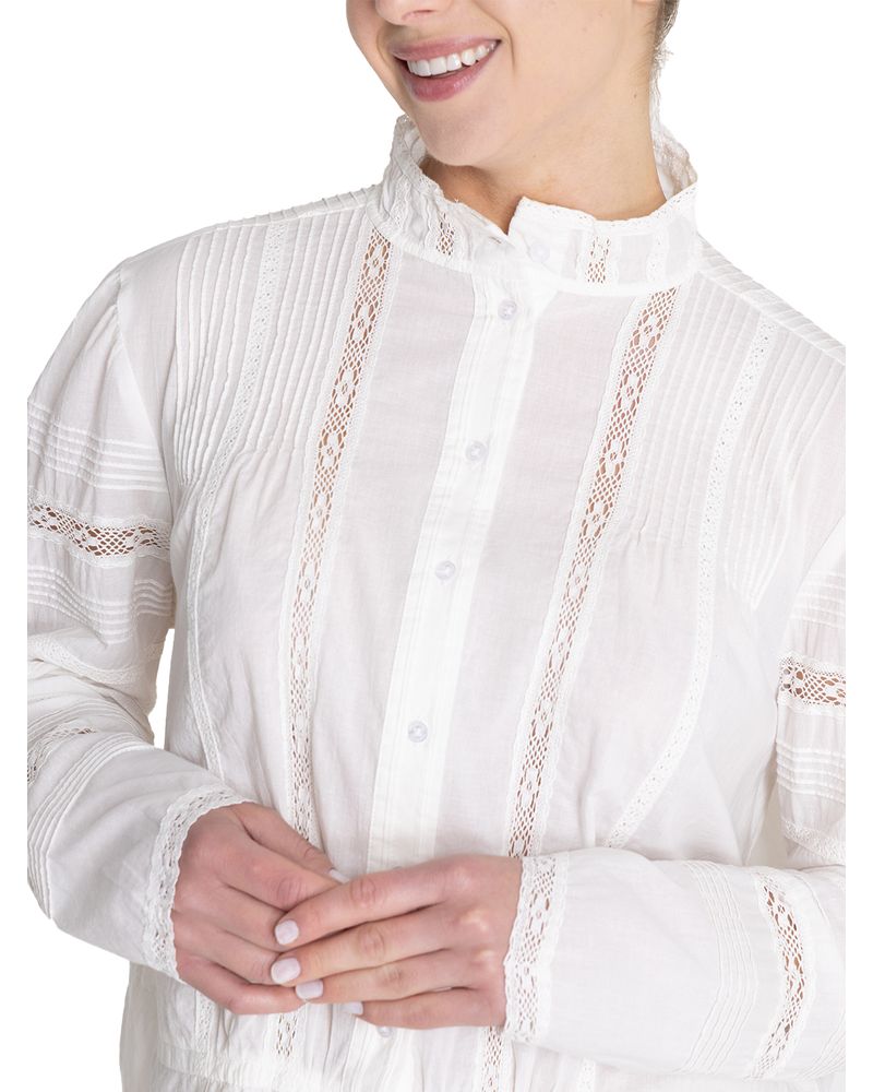 Blusa-Algodon-Organico-Mujer-Creta-Blanco-Rockford