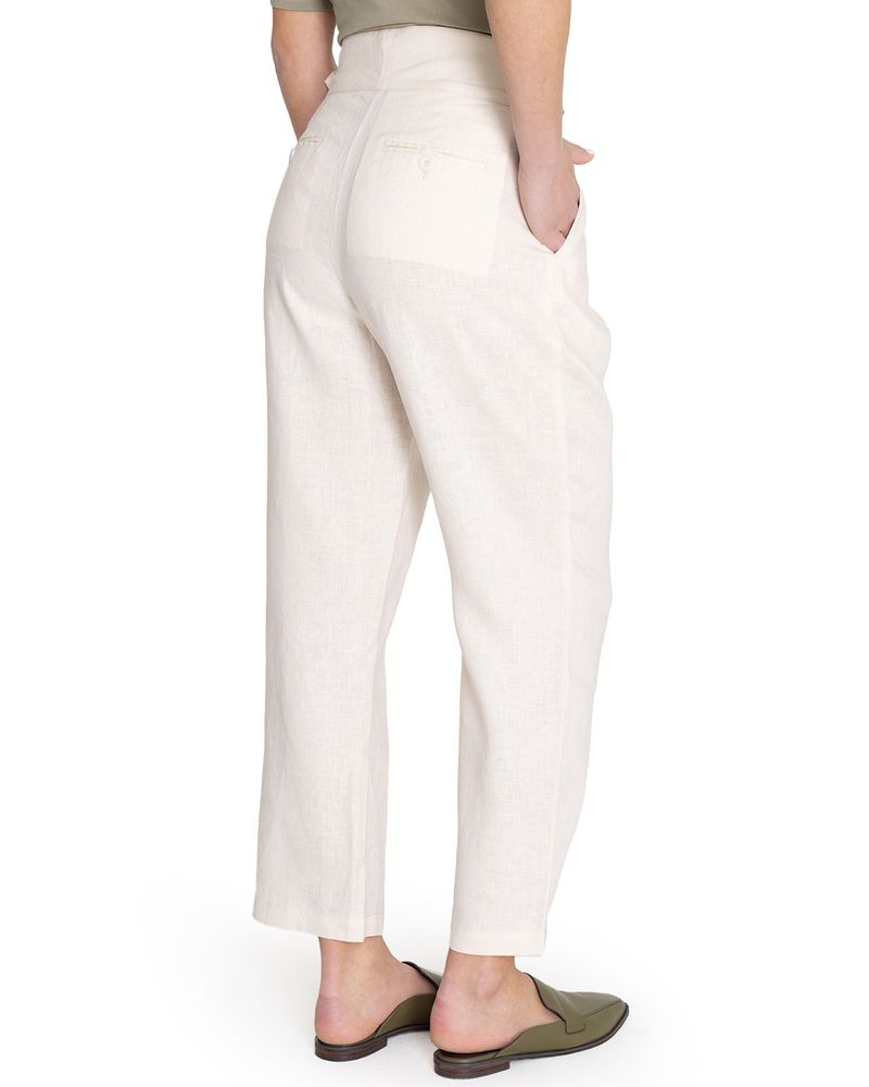 Pantalon-Lino-Organico-Mujer-Ava-Beige-Rockford