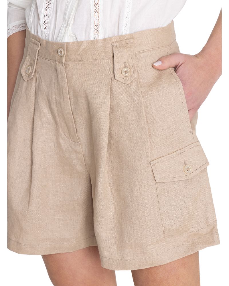 Short-Lino-Organico-Mujer-Rout-Verde-Rockford