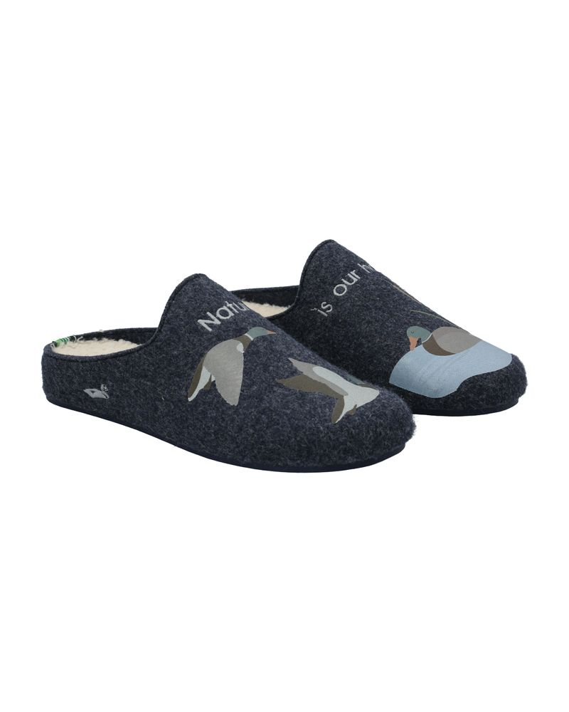 Pantufla-Fibras-Recicladas-Unisex-Slipper-Duck-Azul-Rockford