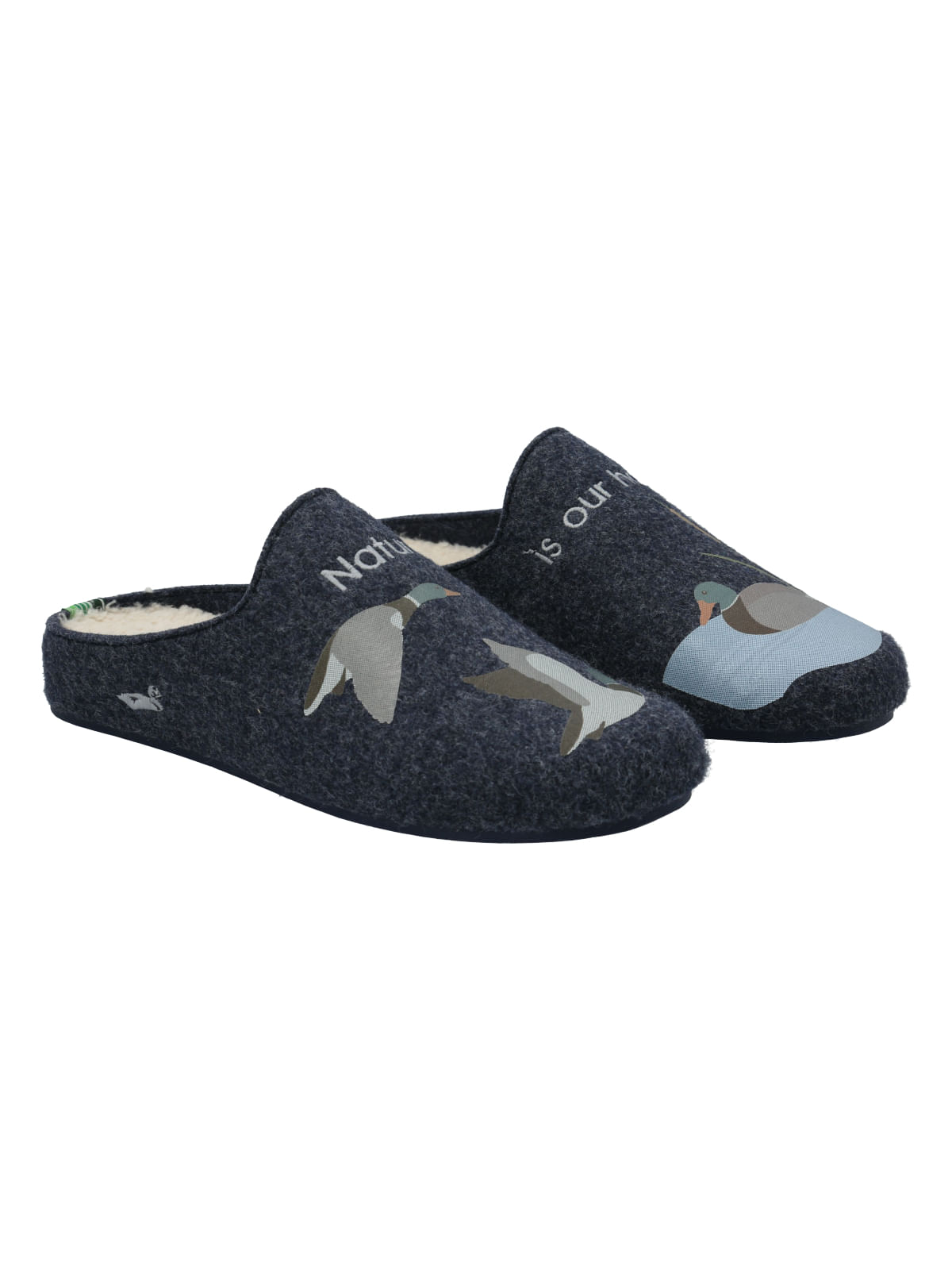 Pantufla Fibras Recicladas Unisex Slipper Duck Azul Rockford