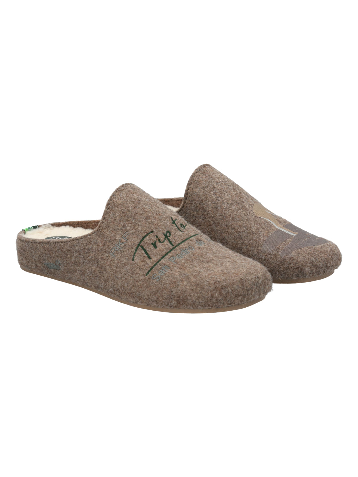 Pantufla Fibras Recicladas Unisex Slipper San Pedro Café Rockford