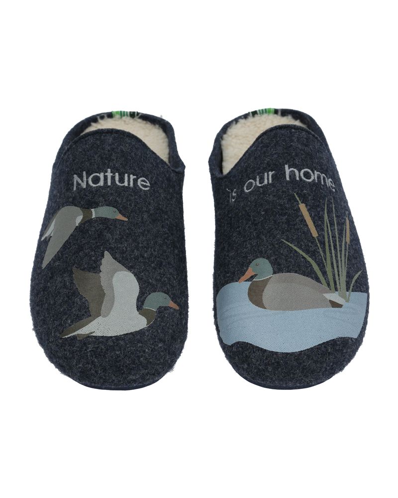 Pantufla-Fibras-Recicladas-Unisex-Slipper-Duck-Azul-Rockford