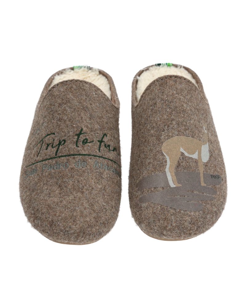 Pantufla-Fibras-Recicladas-Unisex-Slipper-San-Pedro-Cafe-Rockford