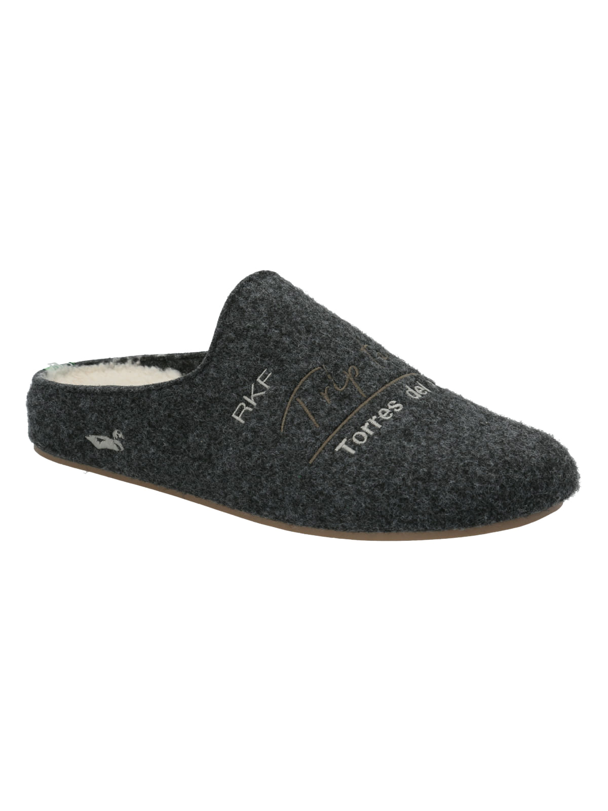 Pantufla Fibras Recicladas Unisex Slipper Torres Gris Rockford