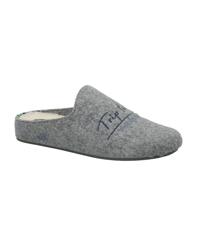 Pantufla-Fibras-Recicladas-Unisex-Slipper-Volcan-Gris-Rockford