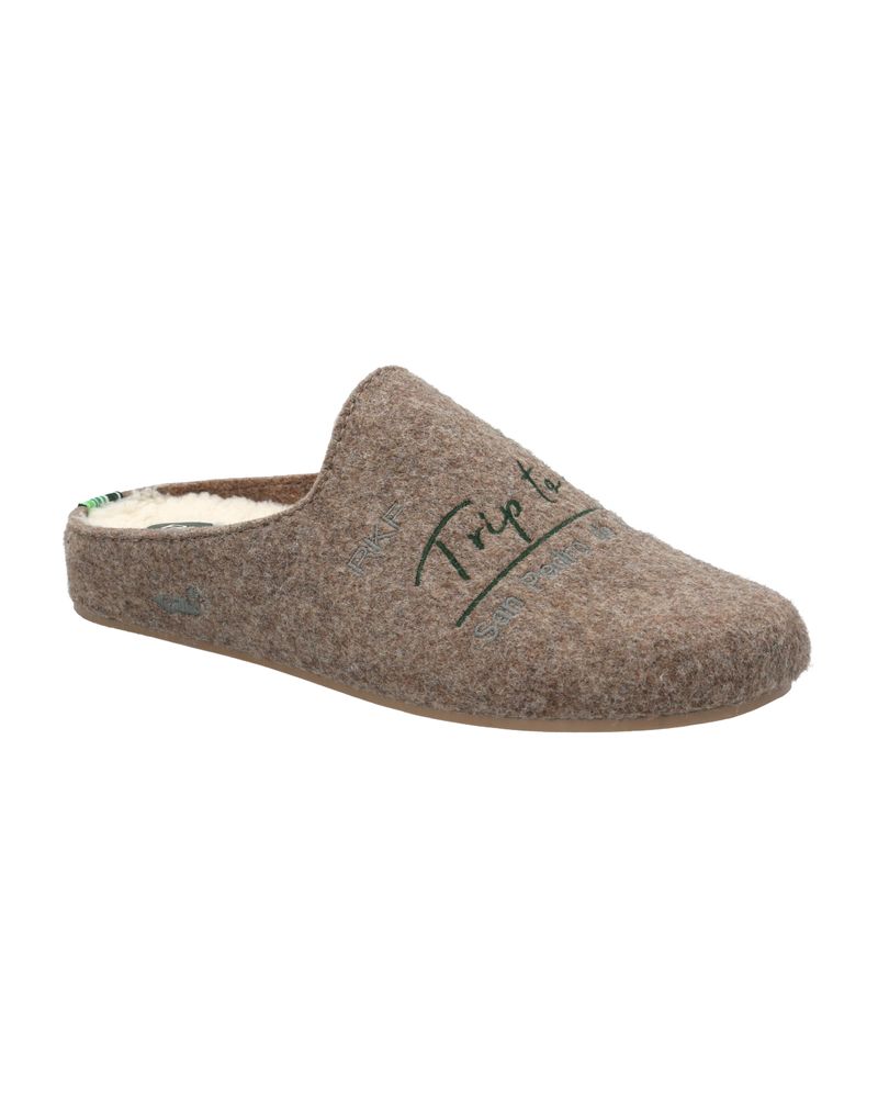 Pantufla-Fibras-Recicladas-Unisex-Slipper-San-Pedro-Cafe-Rockford