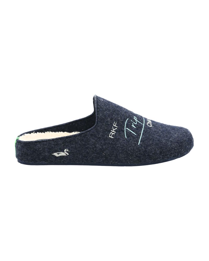 Pantufla-Fibras-Recicladas-Unisex-Slipper-Chiloe-Azul-Rockford