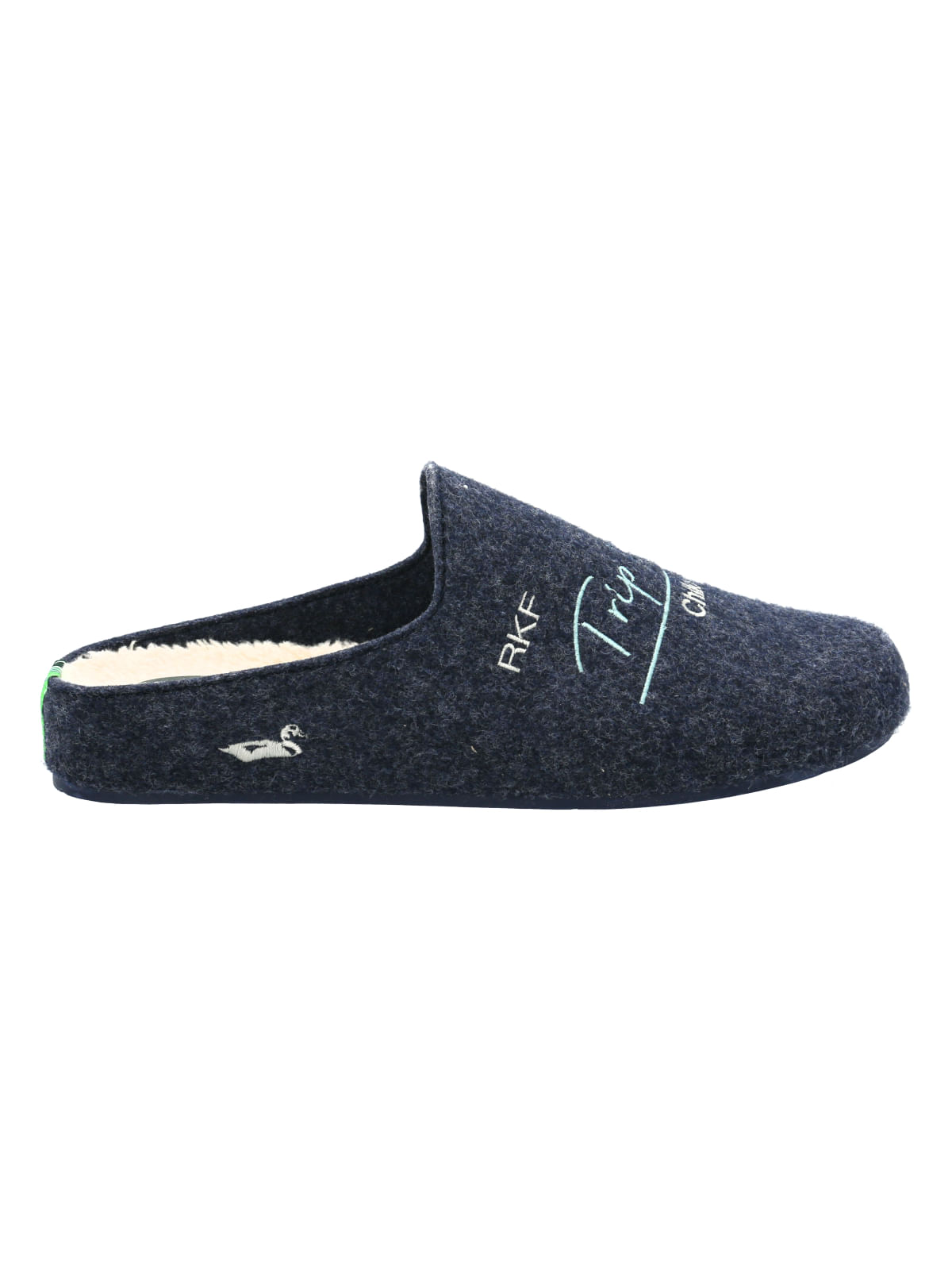 Pantufla Fibras Recicladas Unisex Slipper Chiloé Azul Rockford