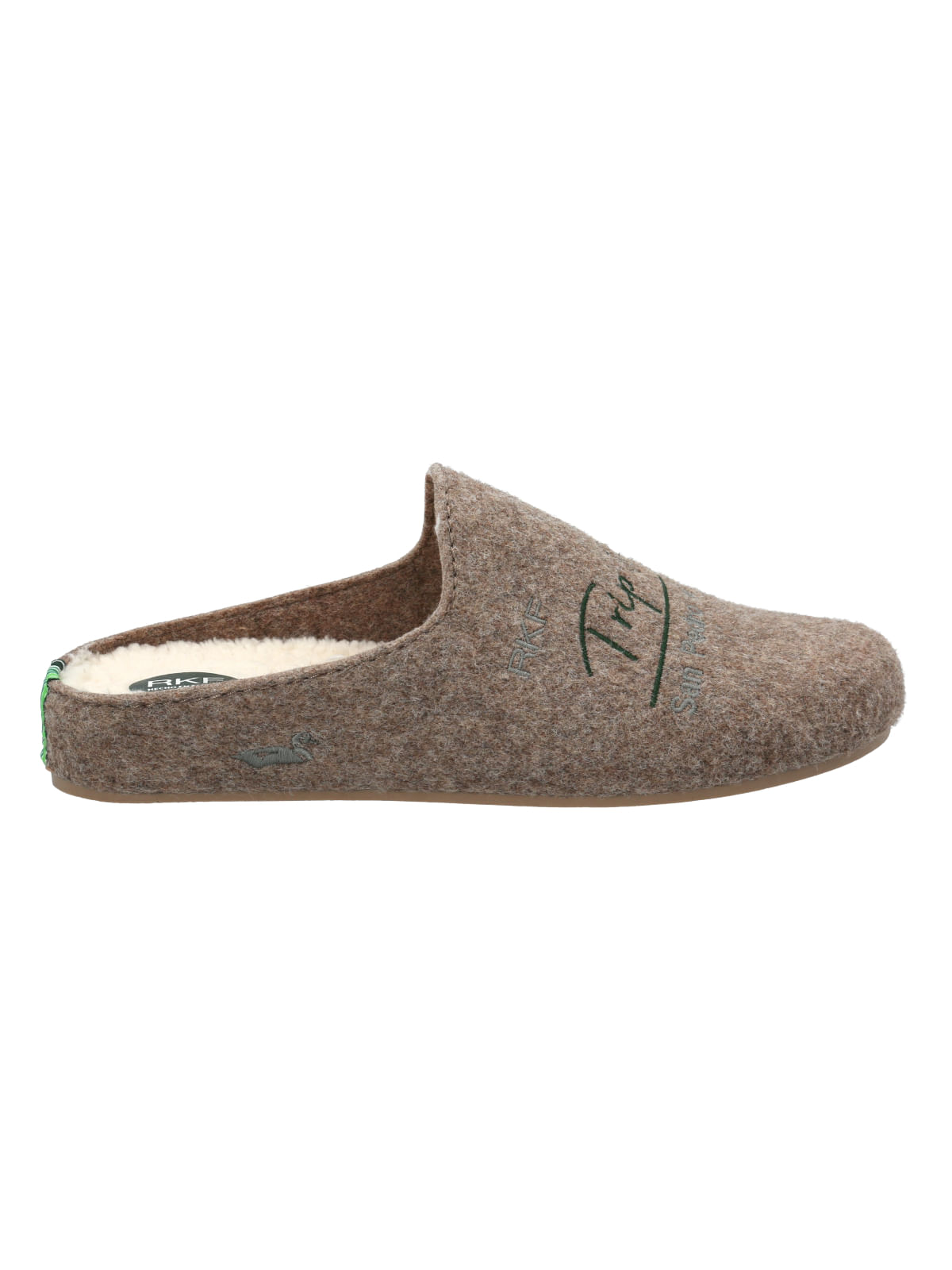 Pantufla Fibras Recicladas Unisex Slipper San Pedro Café Rockford