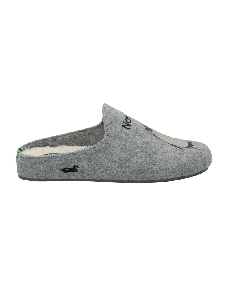 Pantufla-Fibras-Recicladas-Unisex-Slipper-Penguin-Gris-Rockford