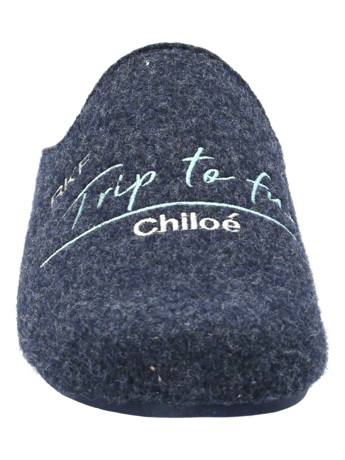 Pantufla Fibras Recicladas Unisex Slipper Chiloé Azul Rockford