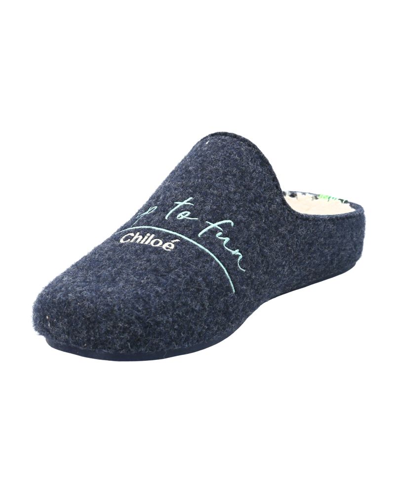 Pantufla-Fibras-Recicladas-Unisex-Slipper-Chiloe-Azul-Rockford