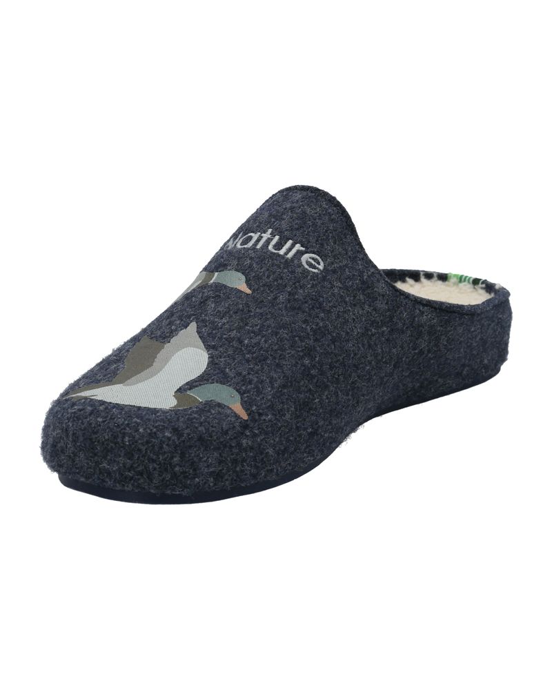 Pantufla-Fibras-Recicladas-Unisex-Slipper-Duck-Azul-Rockford