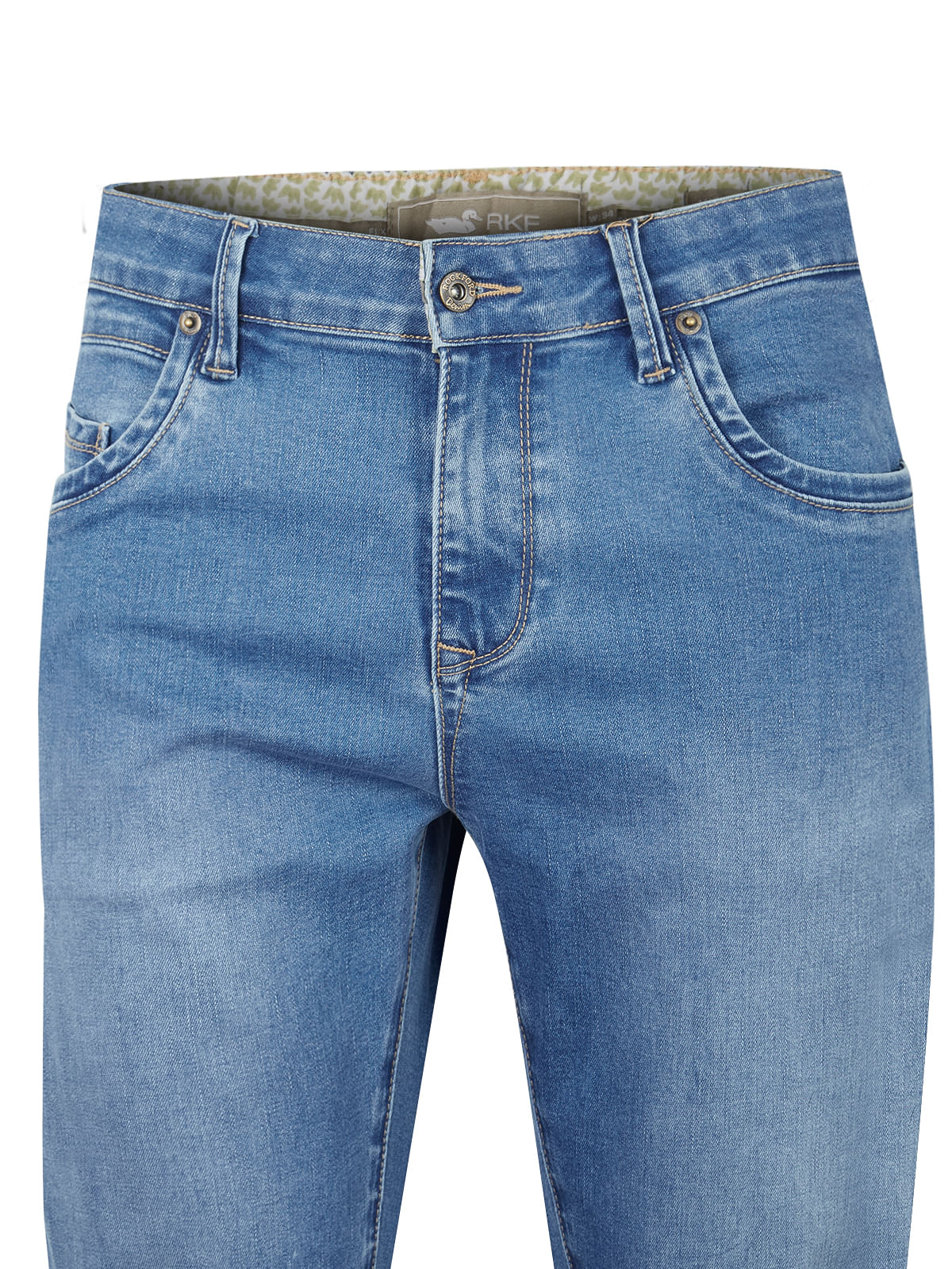 Jeans Algodón Orgánico Hombre Bari Gris Rockford