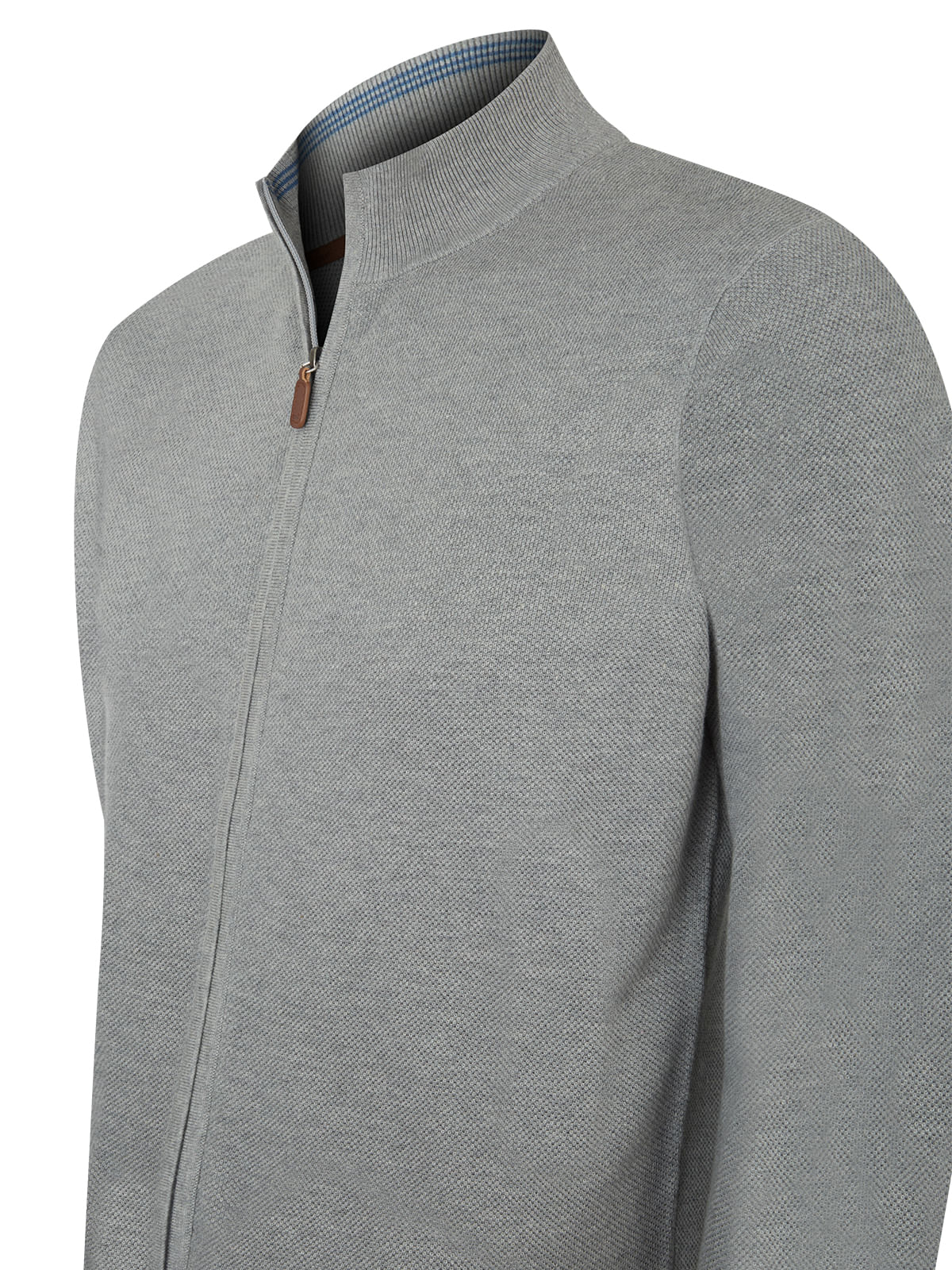 Sweater Algodón Orgánico Hombre Bilbaofull Gris Claro Rockford