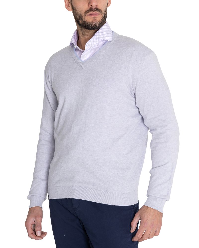 Sweater-Algodon-Organico-Hombre-Angri-V-Gris-Rockford