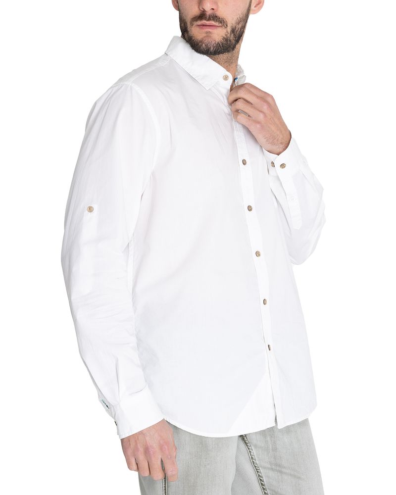 Camisa-Algodon-Organico-Hombre-Galiton-Blanco-Rockford