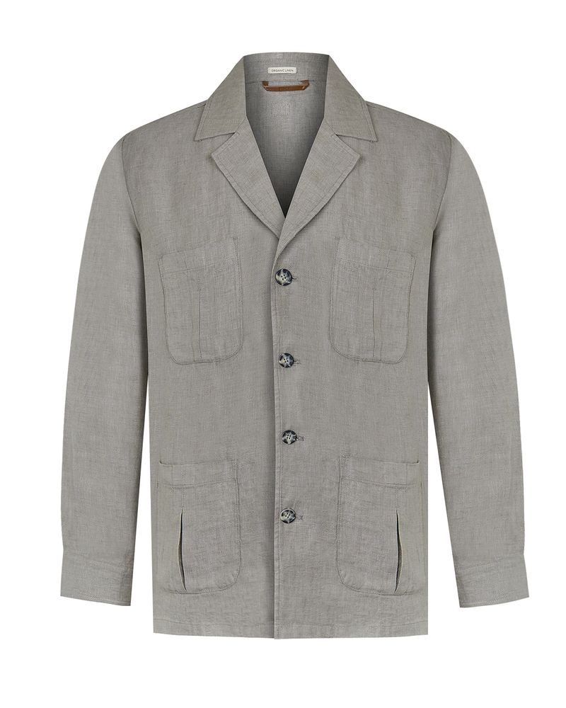 Chaqueta-Lino-Organico-Hombre-Fornillo-Verde-Oscuro-Rockford