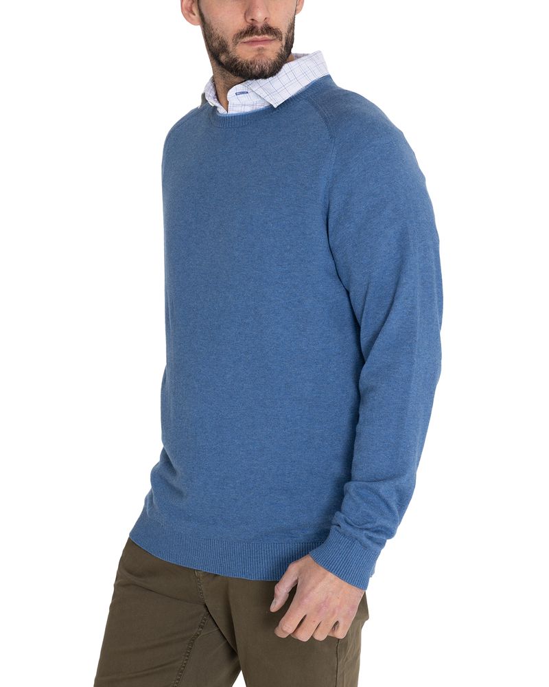 Sweater-Algodon-Organico-Hombre-Angri-Azul-Rockford