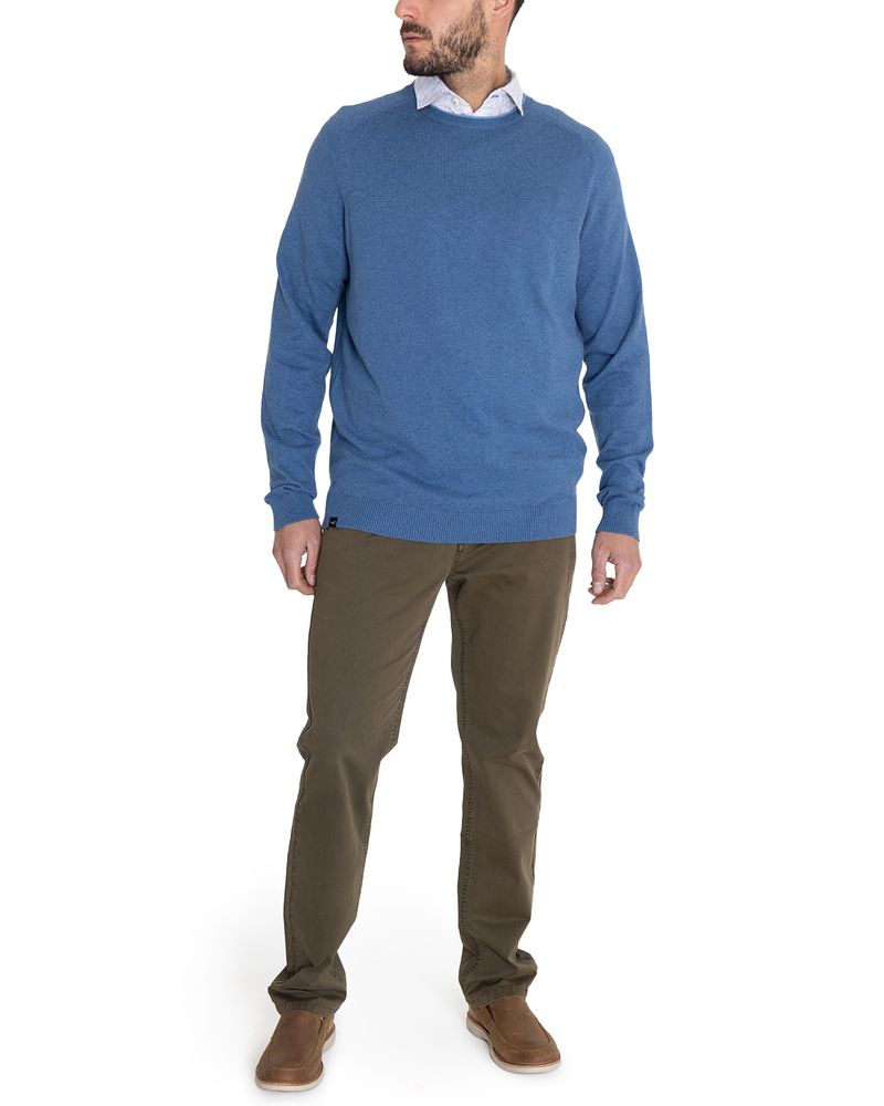 Sweater-Algodon-Organico-Hombre-Angri-Azul-Rockford