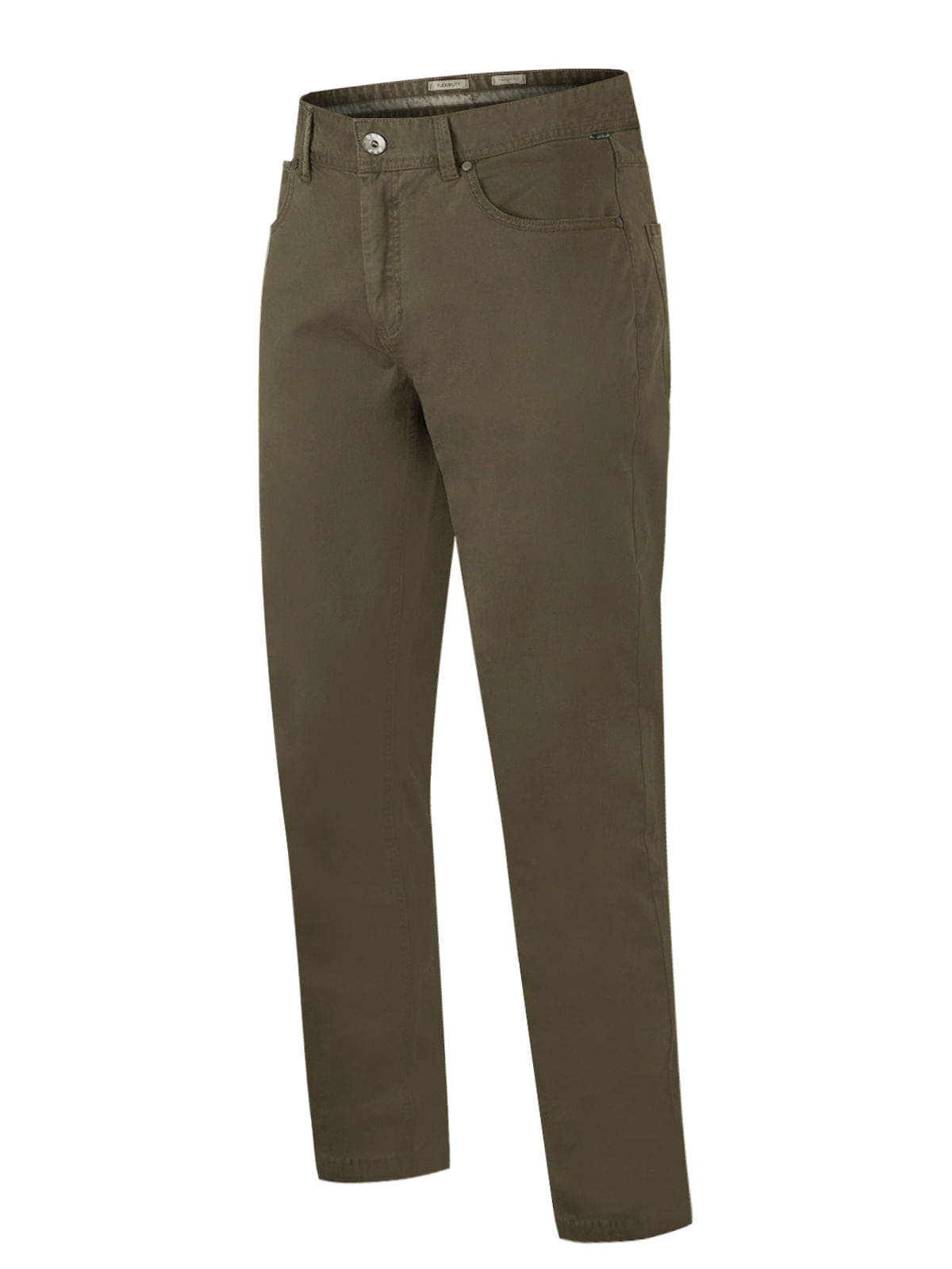 Pantalon Natural Flex Hombre Five Verde Oscuro Rockford