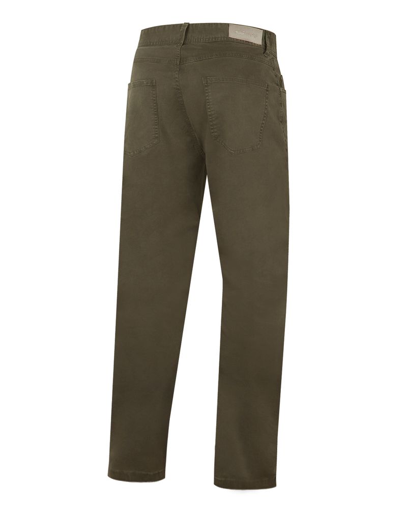 Pantalon-Natural-Flex-Hombre-Five-Verde-Oscuro-Rockford