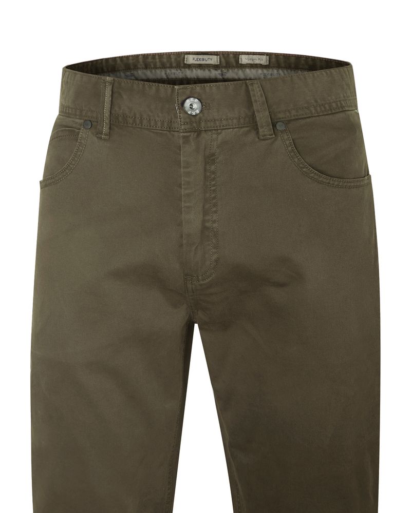 Pantalon-Natural-Flex-Hombre-Five-Verde-Oscuro-Rockford