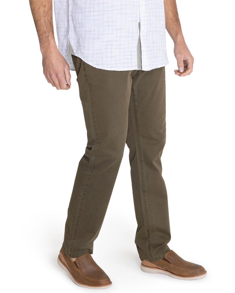 Pantalon-Natural-Flex-Hombre-Five-Verde-Oscuro-Rockford