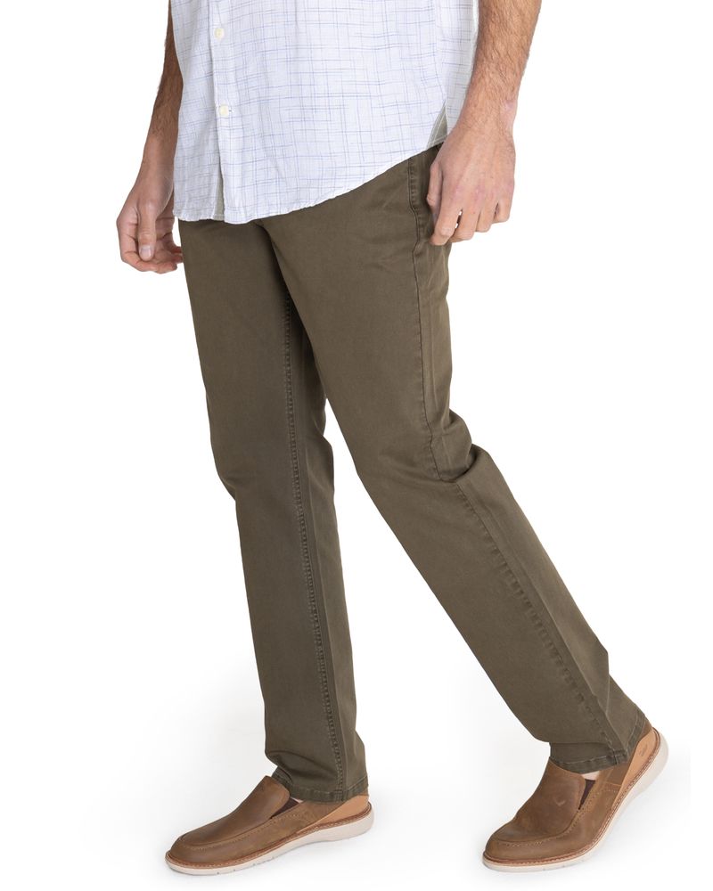 Pantalon-Natural-Flex-Hombre-Five-Verde-Oscuro-Rockford