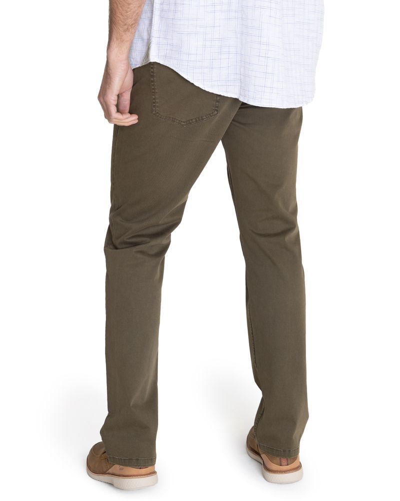 Pantalon-Natural-Flex-Hombre-Five-Verde-Oscuro-Rockford
