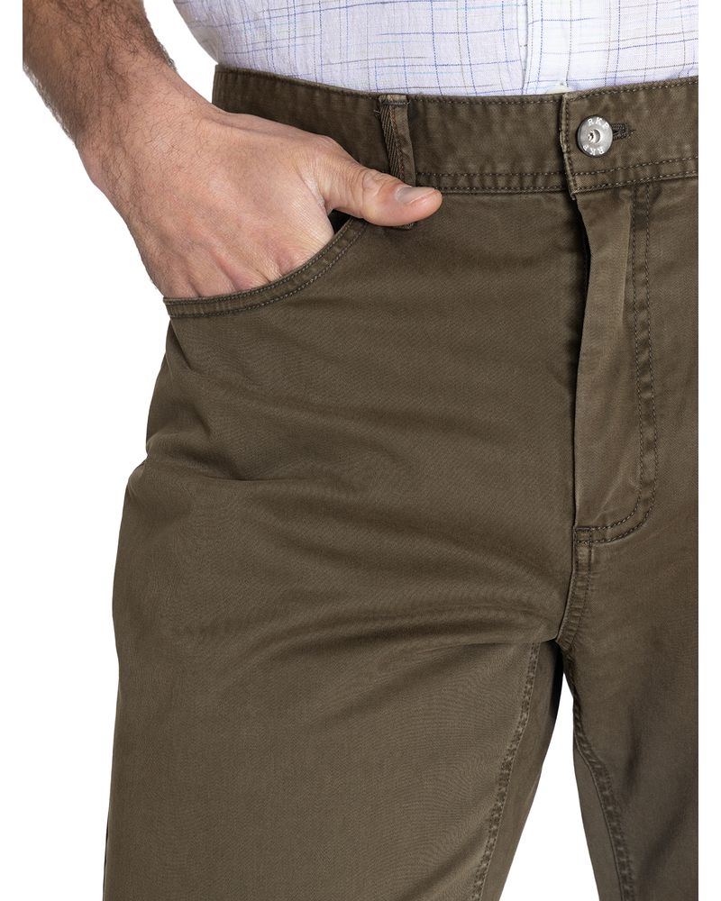 Pantalon-Natural-Flex-Hombre-Five-Verde-Oscuro-Rockford