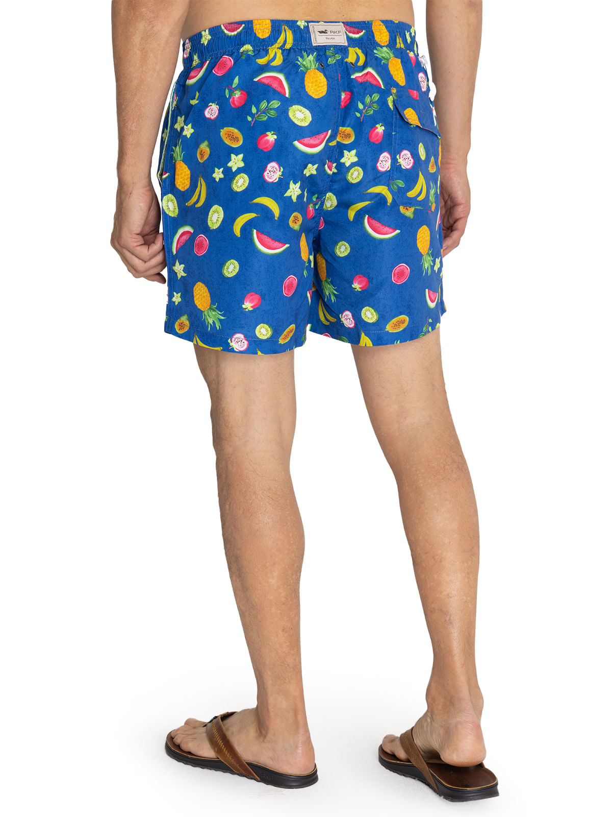 Traje De Baño Fibras Recicladas Hombre Izam Azul Oscuro Rockford