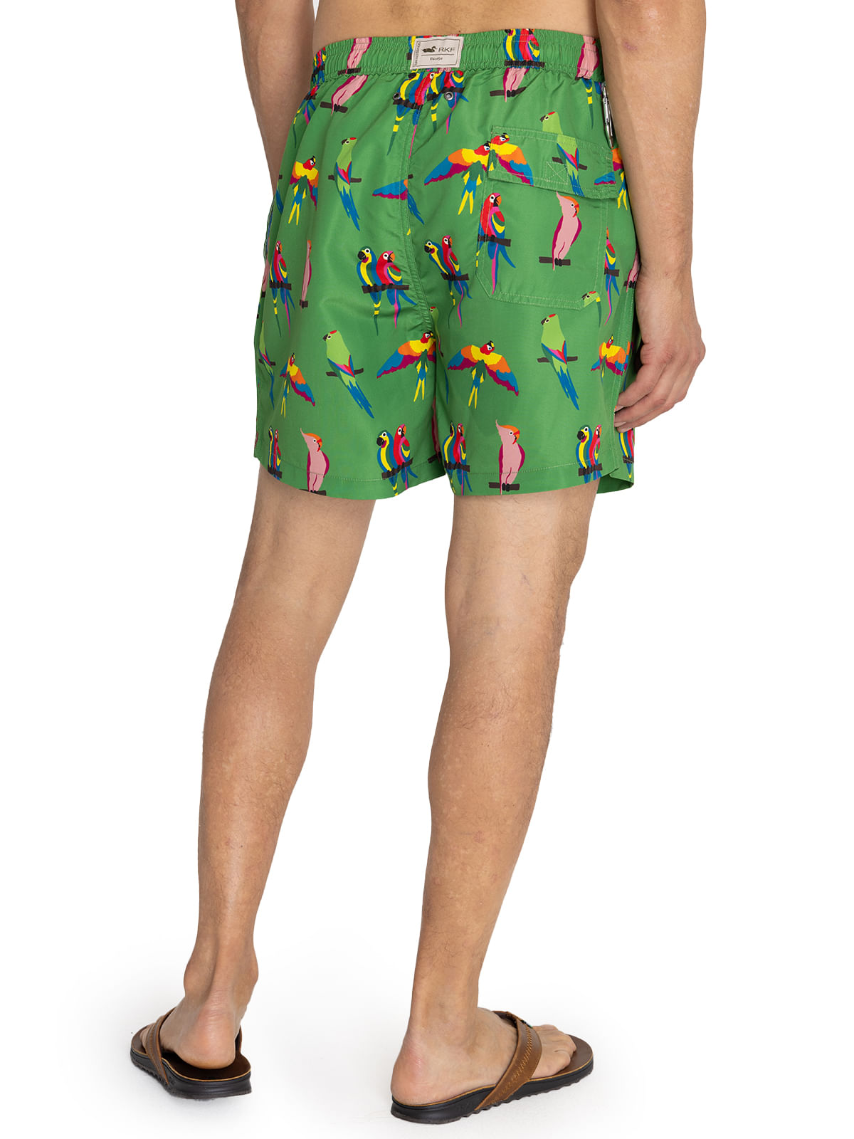 Traje De Baño Fibras Recicladas Hombre Izam Verde Rockford