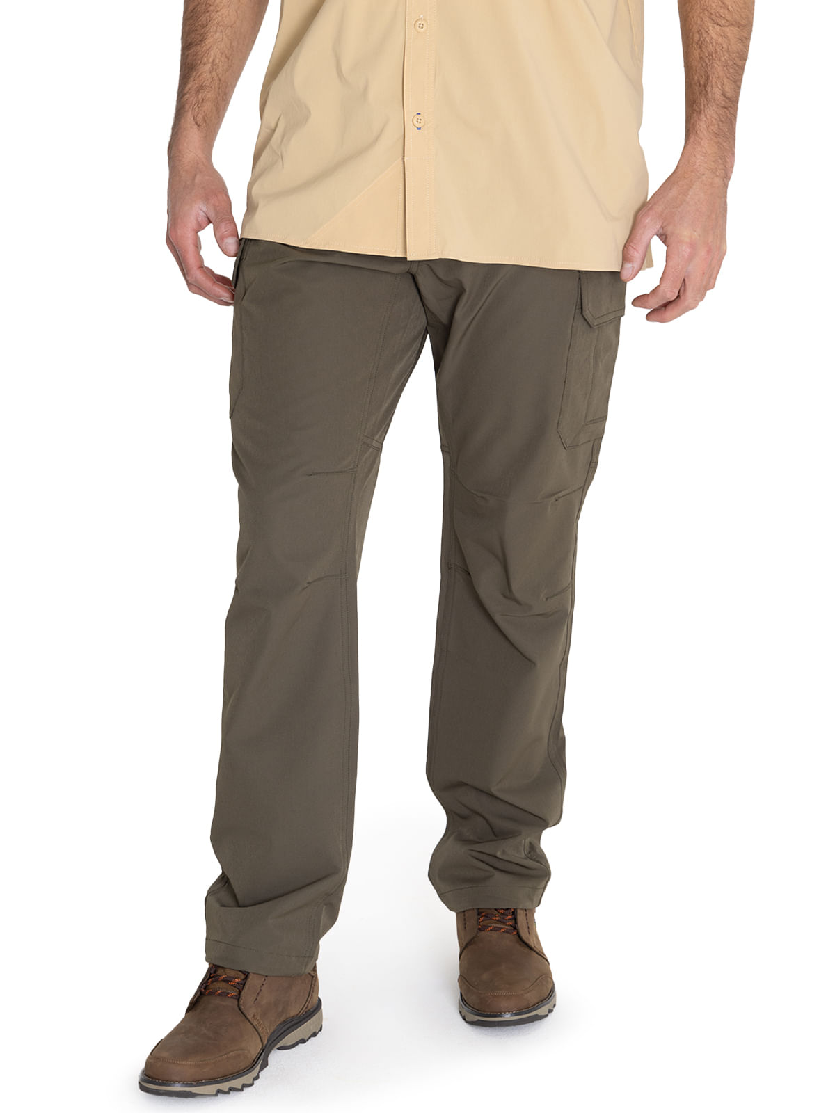 Pantalon Fibras Recicladas Hombre Hike Verde Oscuro Rockford