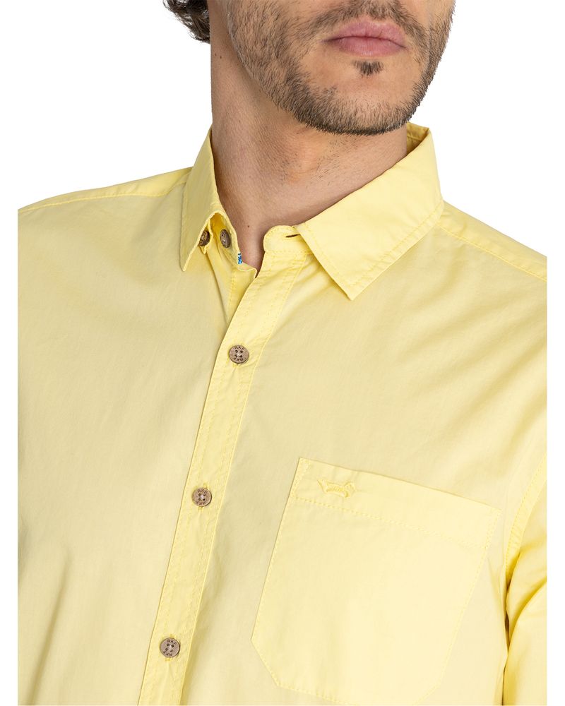 Camisa-Algodon-Organico-Hombre-Galiton-Amarillo-Rockford