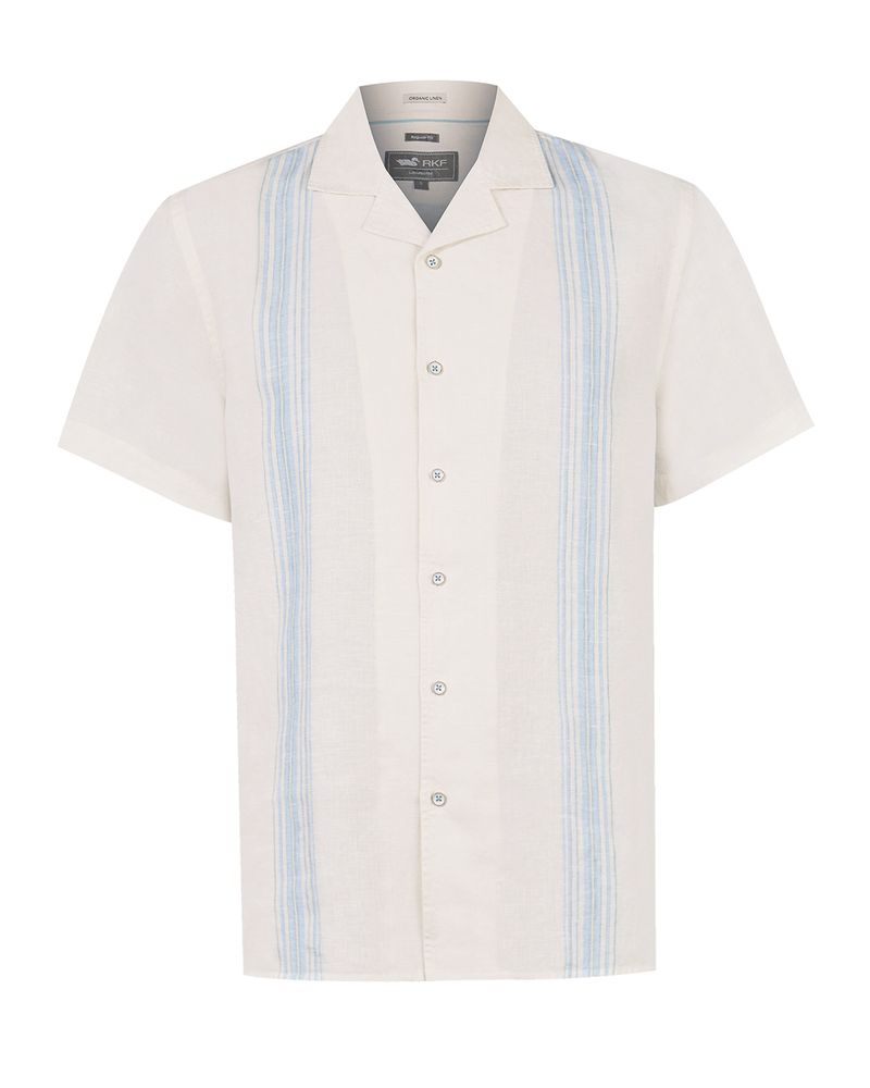 Camisa-Lino-Organico-Hombre-Bragastripe-Beige-Rockford