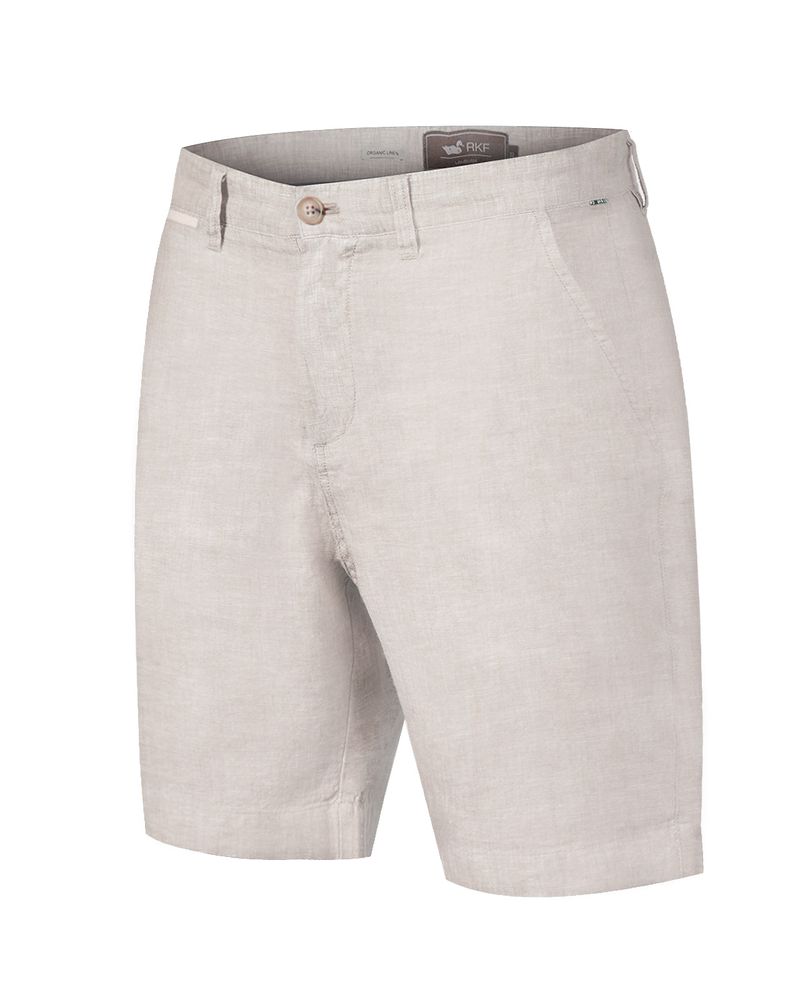 Short-Lino-Organico-Hombre-Linen-Beige-Rockford