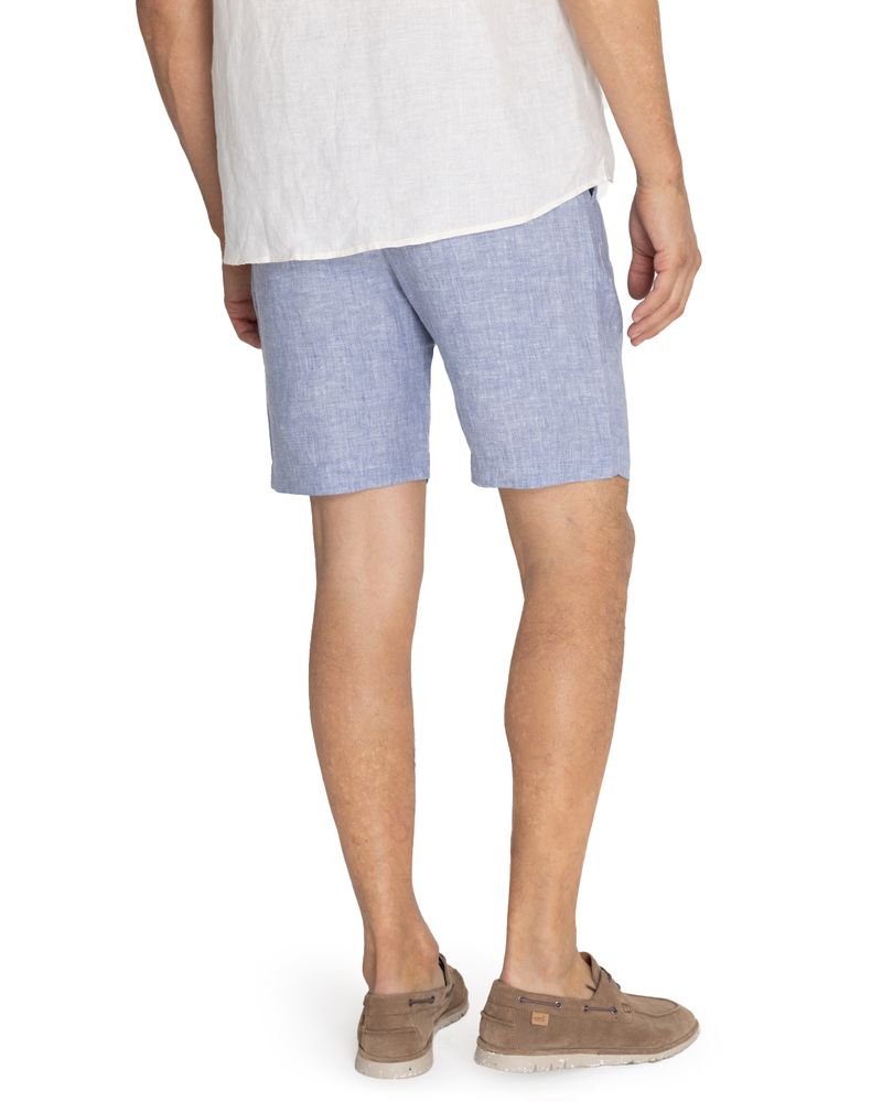 Short-Lino-Organico-Hombre-Linen-Azul-Rockford