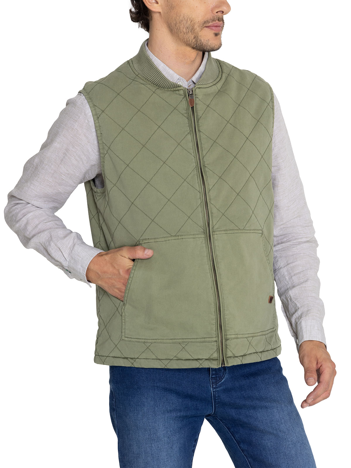 Chaqueta Thermore Hombre Laurito Verde Rockford