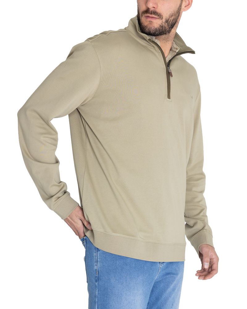 Poleron-Algodon-Organico-Hombre-Riminihalf-Verde-Rockford