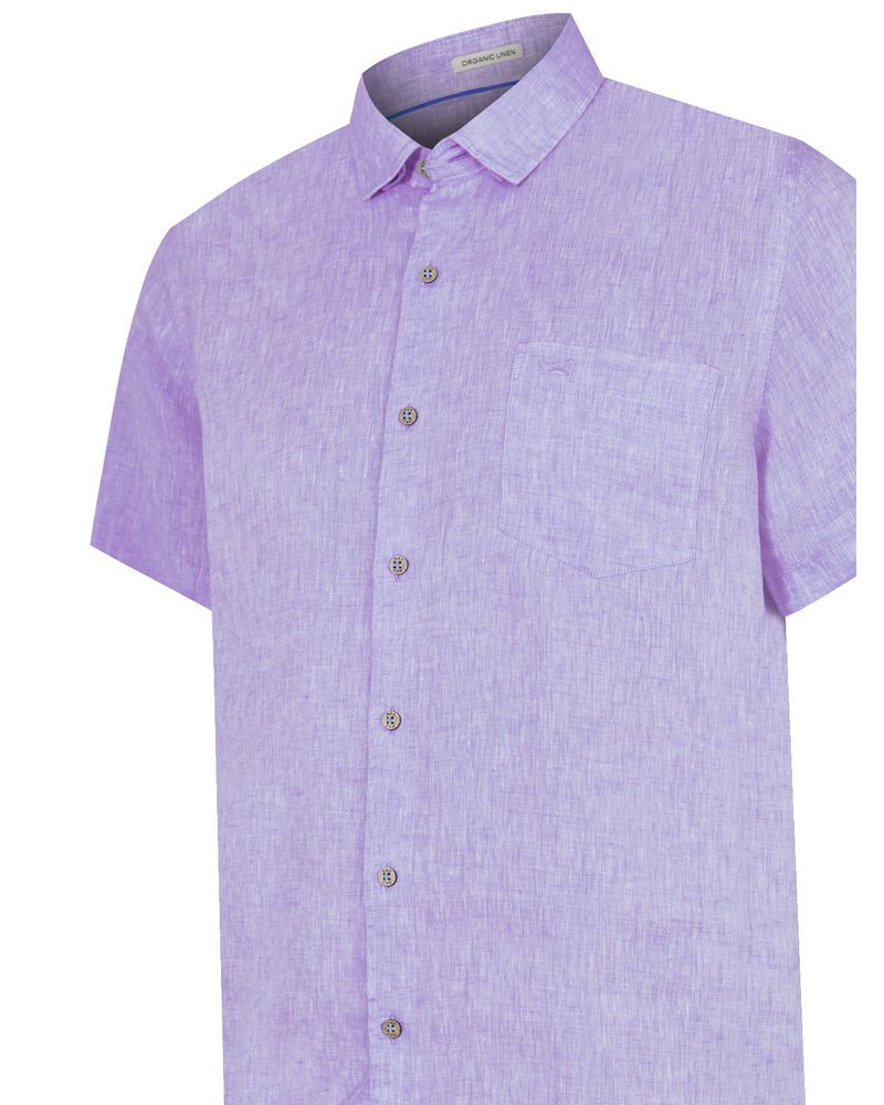 Camisa-Lino-Organico-Hombre-Linenshort-Morado-Rockford