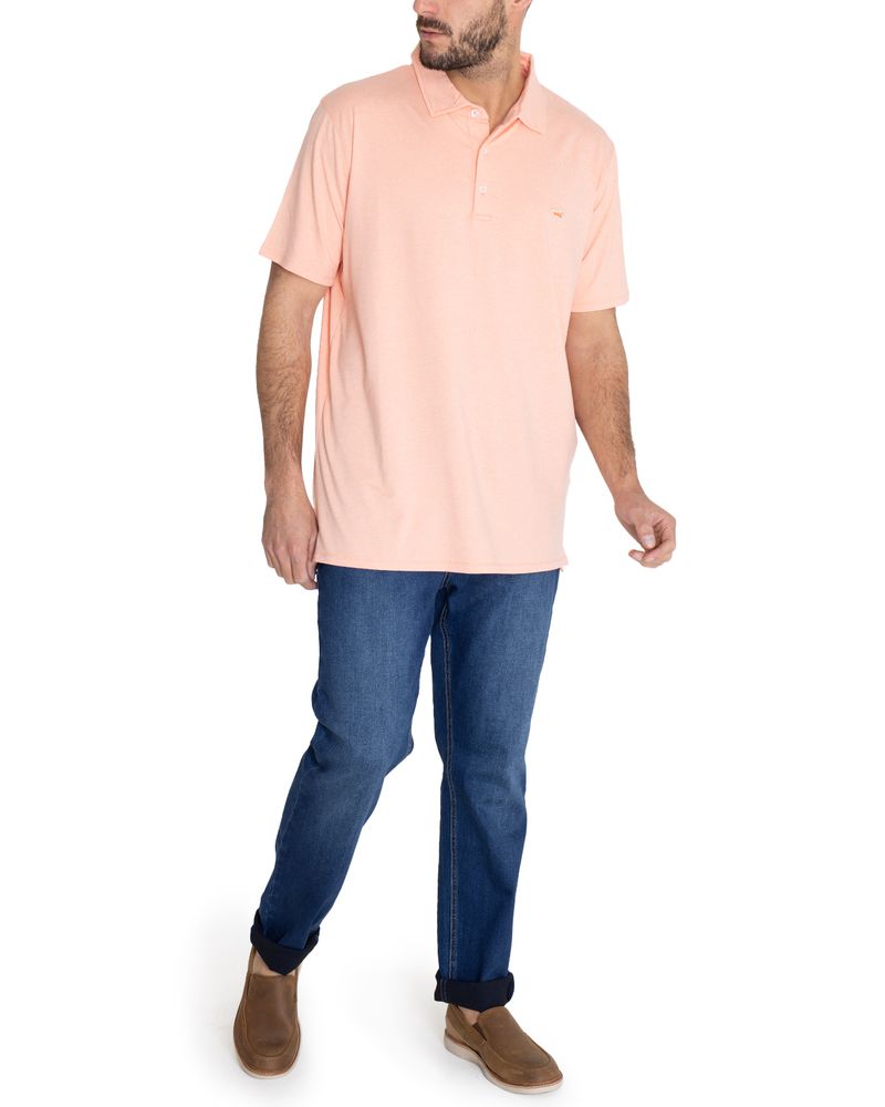 Polera-Fibras-Recicladas-Hombre-Frateli-Naranjo-Rockford