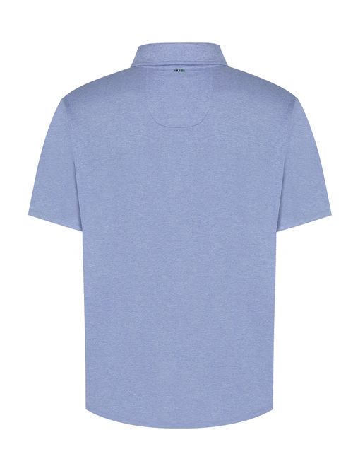 Polera Fibras Recicladas Hombre Frateli Azul Rockford