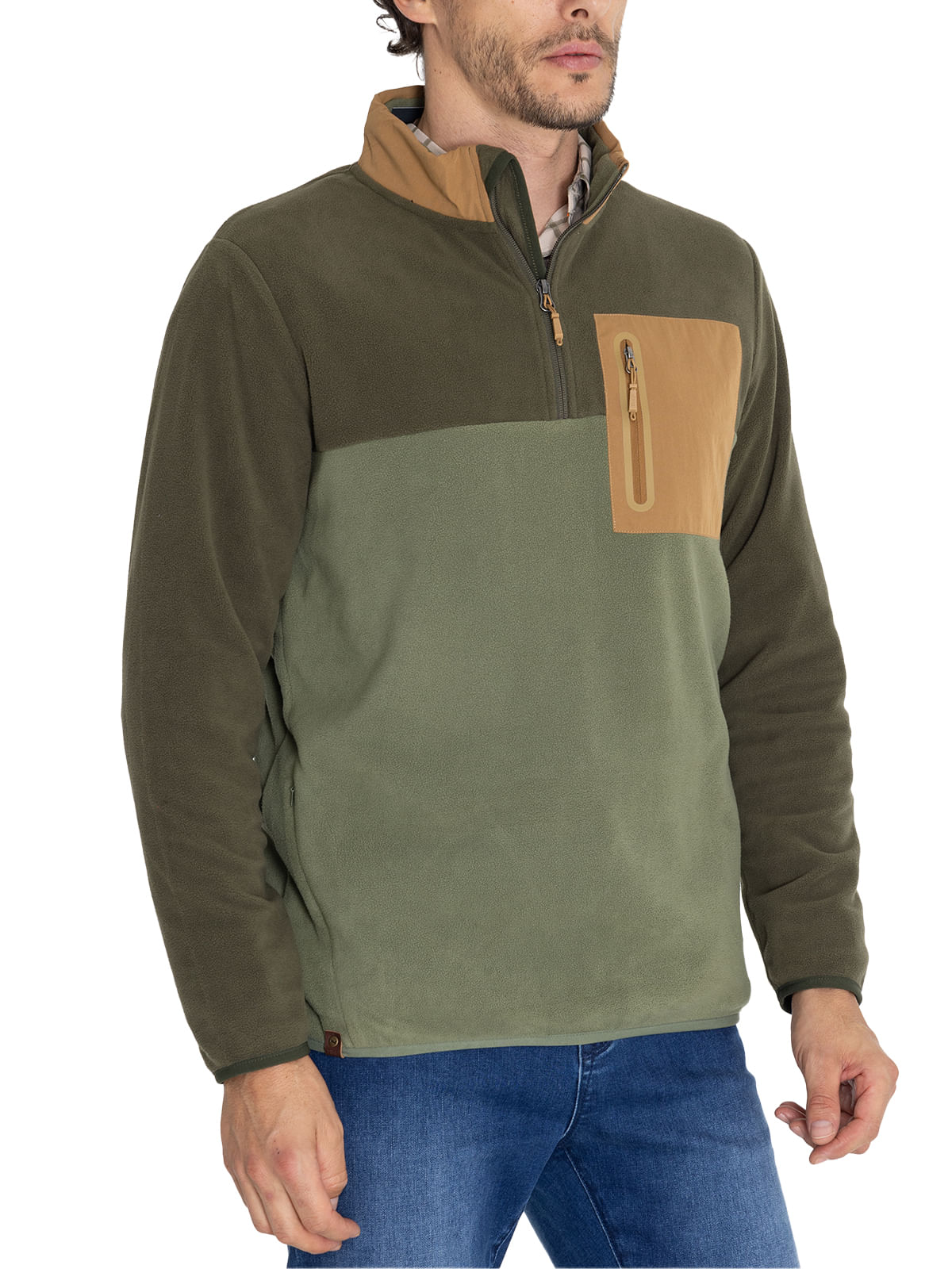 Polar Fibras Recicladas Hombre Praino Verde Rockford