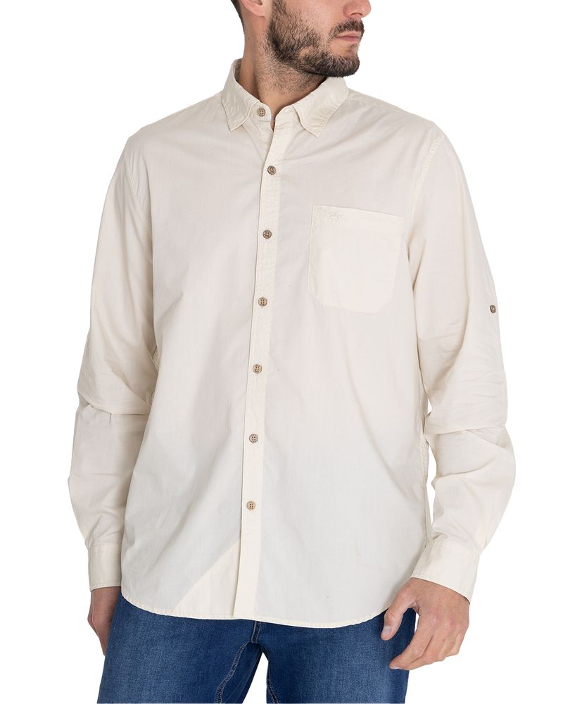 Camisa-Algodon-Organico-Hombre-Galiton-Beige-Rockford