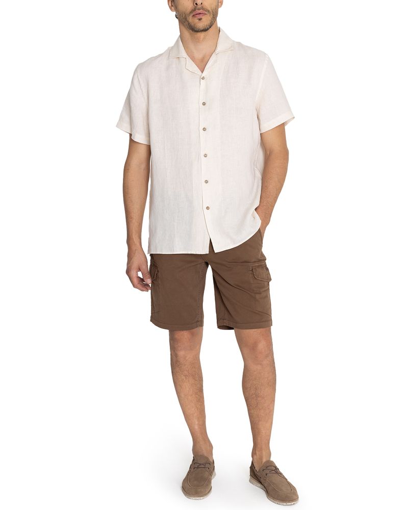 Camisa-Lino-Organico-Hombre-Braga-Beige-Rockford