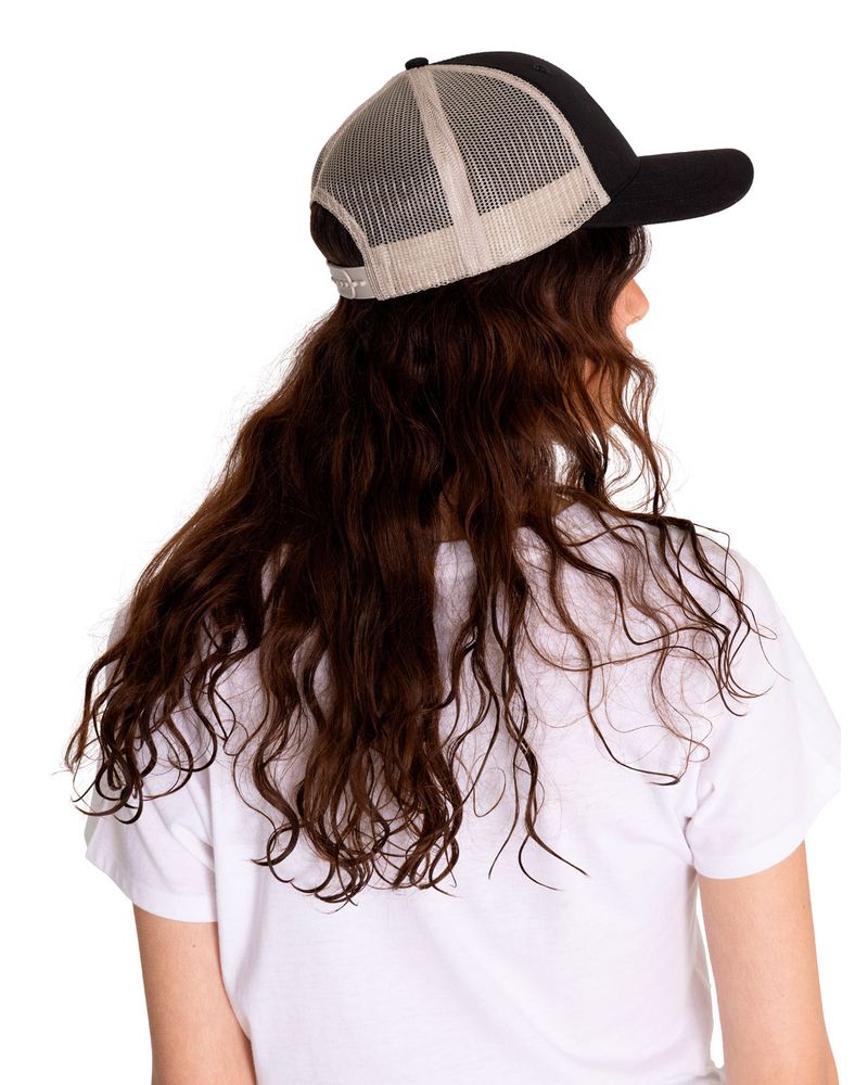 Jockey-Casual-Mujer-CAT-LOGO-MESH-BACK-HAT-Negro-CAT