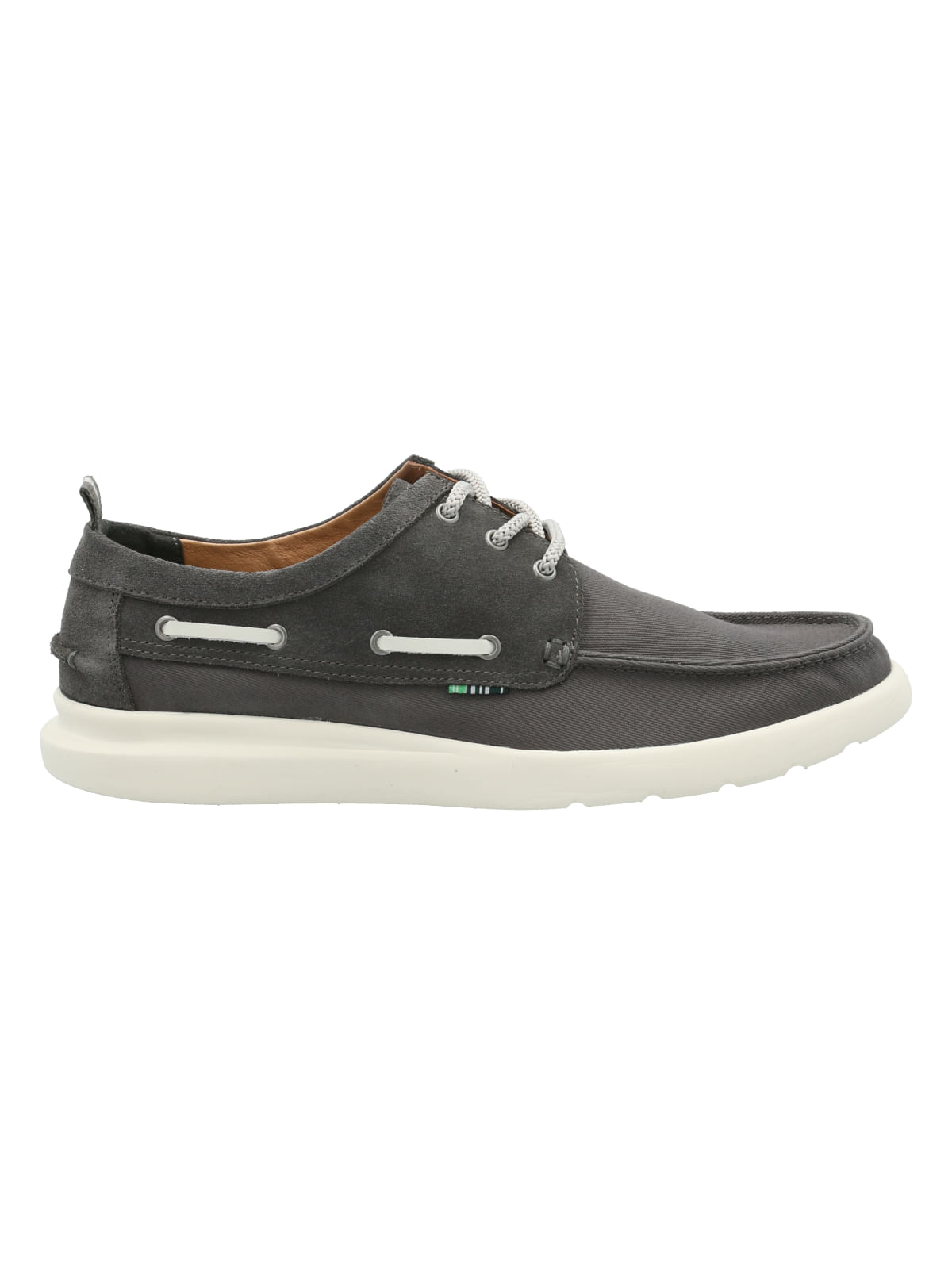 Mocasín Cuero Hombre Gaston Gris Rockford