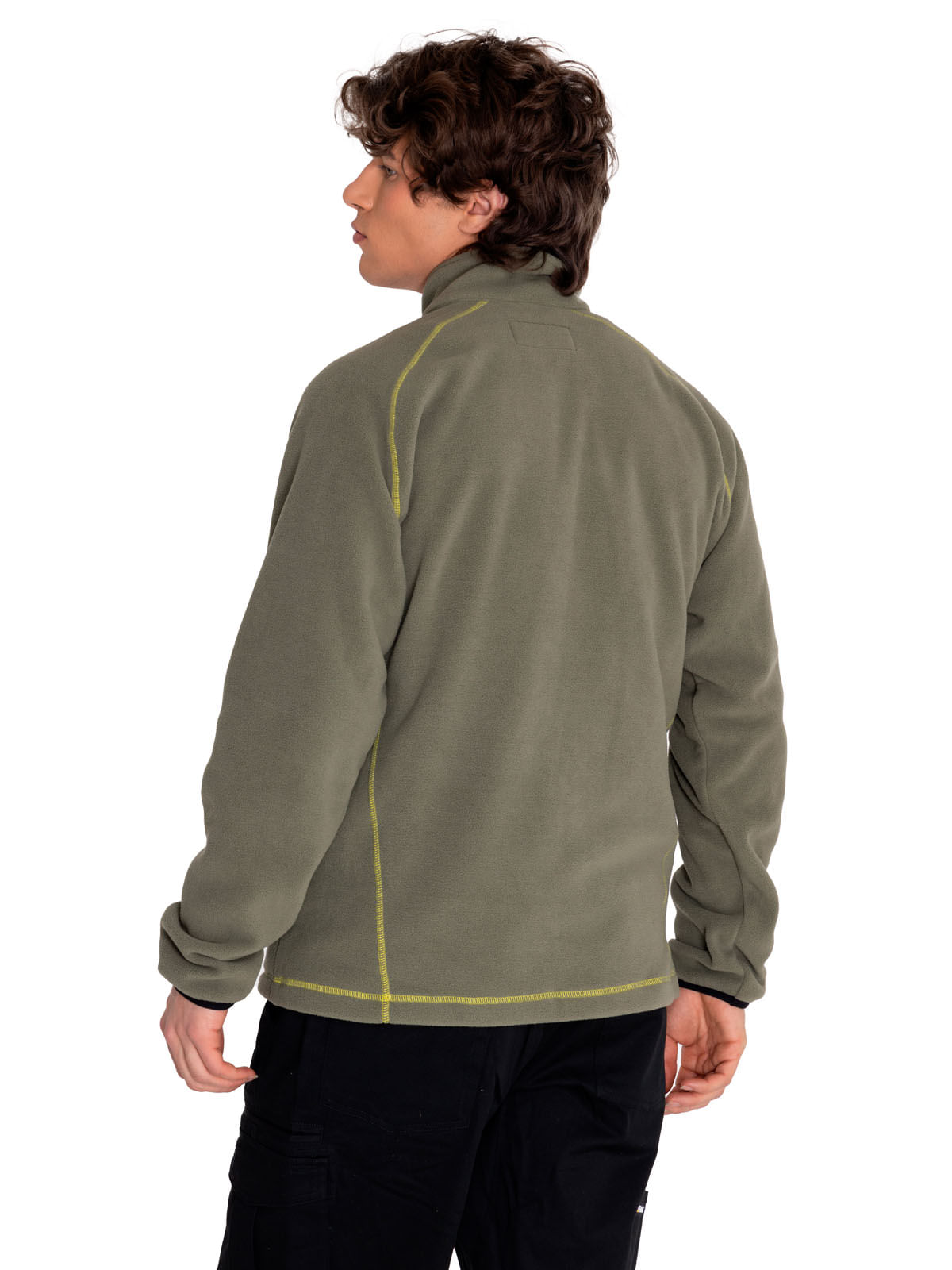 Polar Casual Hombre POLAR FLEECE FULL ZIP JACKET Verde CAT
